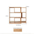Orvieto Natural Solid Oak Extending Turning Bookcase