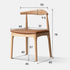 Oscar Natural Solid Ash Dining Chair
