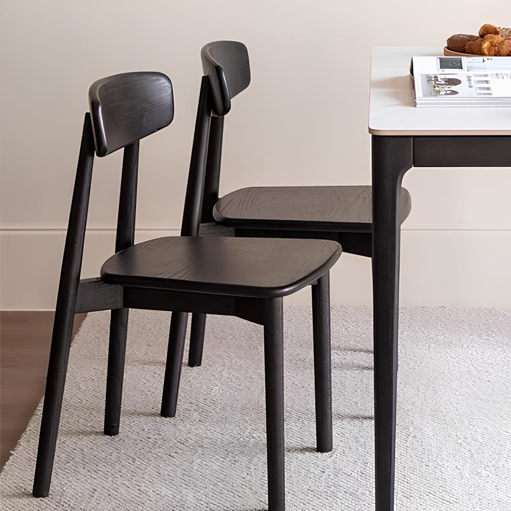 Oslo Charcoal Solid Oak Dining Chair