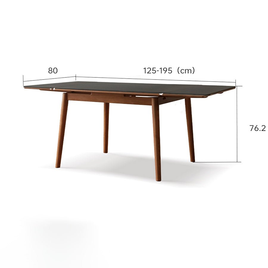Oslo Natural Oak Extending Dining Table with Ceramic Top | Oak Furniture Store