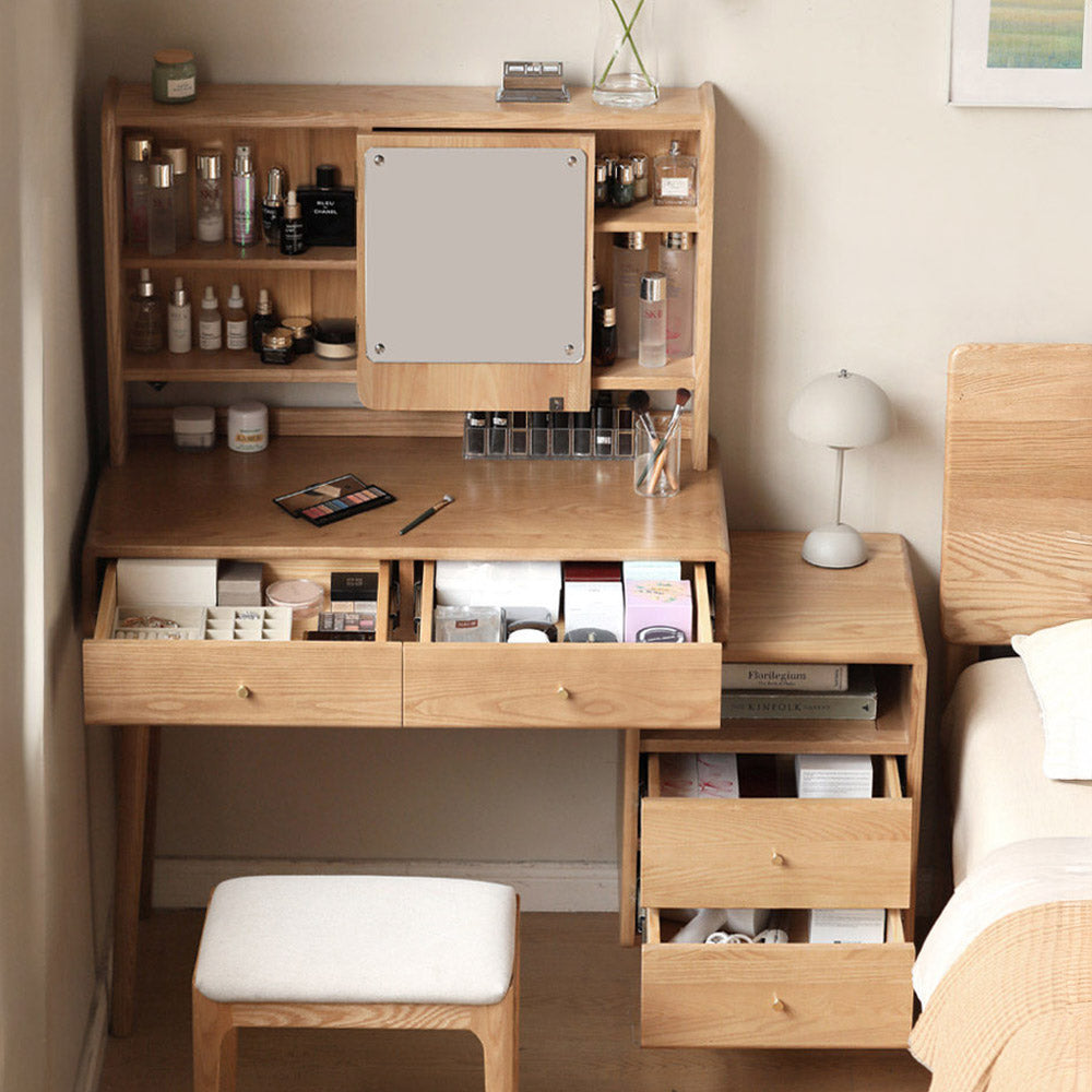 Oslo Natural Solid Ash Dressing Table