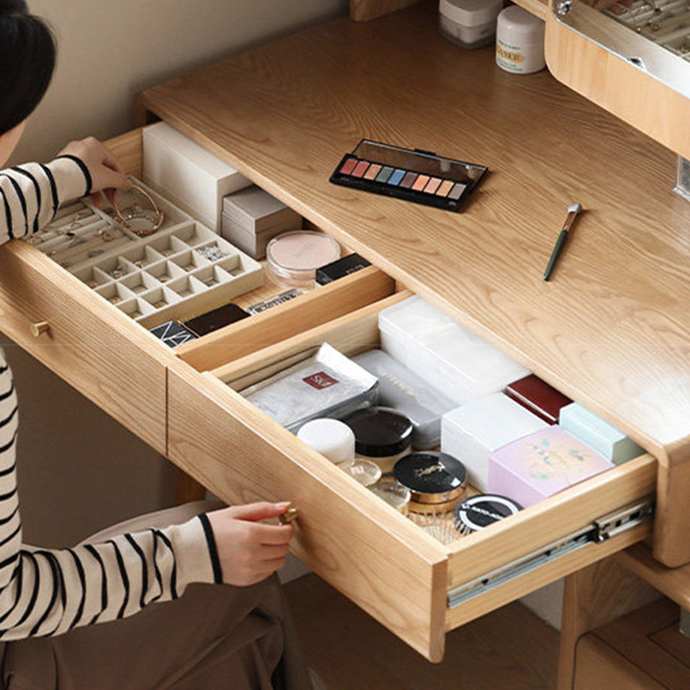 Oslo Natural Solid Ash Dressing Table