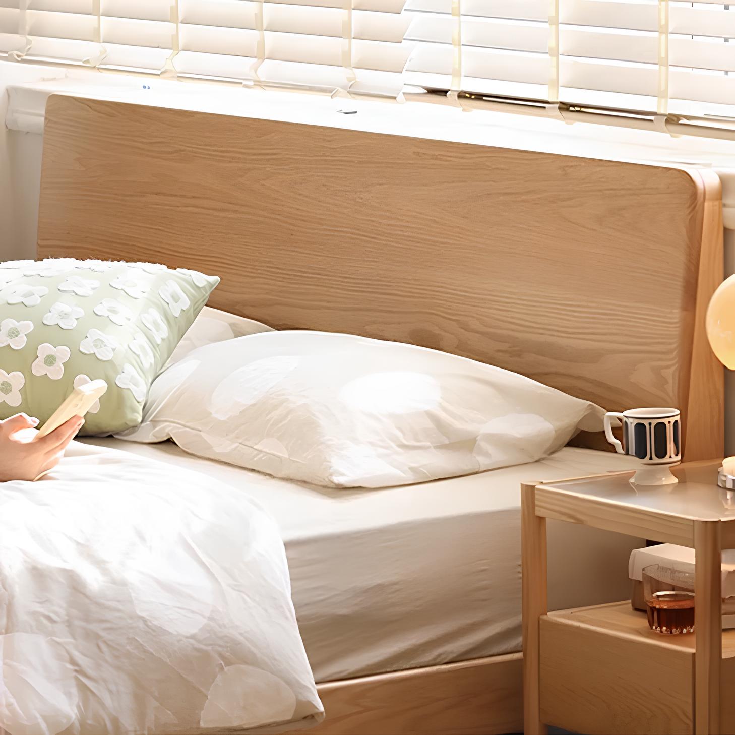 Oslo Natural Solid Oak Bed Frame