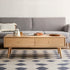 Oslo Natural Solid Oak Coffee Table Design 2