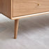 Oslo Natural Solid Oak Coffee Table Design 2 | square coffee table NZ with storage for living room | Oak Furniture Store