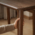 Oslo Natural Solid Walnut Dining Table