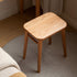Ottana Natural Solid Hardwood Dressing Stool