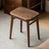 Ottana Natural Solid Hardwood Dressing Stool