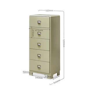 Oxford Solid Britch Painted Tallboy - Oak Furniture Store