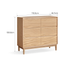 Pello Natural Solid Oak 6 Drawers Tallboy