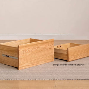 Pello Natural Solid Oak Lowboy Drawers - Oak Furniture Store