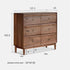 Pello Natural Solid Walnut Chest of Drawers | Oak Furniture Store