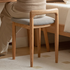 Penzlin Natural Solid Oak Dressing Stool
