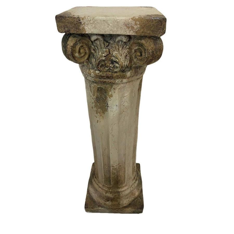 Plinth - Indoor & Outdoor - Antique Marble Magnesia Composite RQD5043