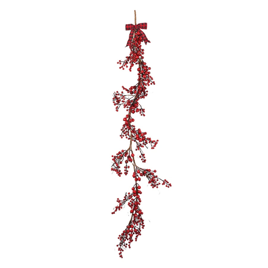 Red Berries Garland 1.5m FXG614