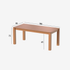 Redfern Natural Solid Cherry Dining Table