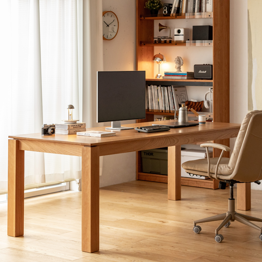 Redfern Natural Solid Cherry Dining Table