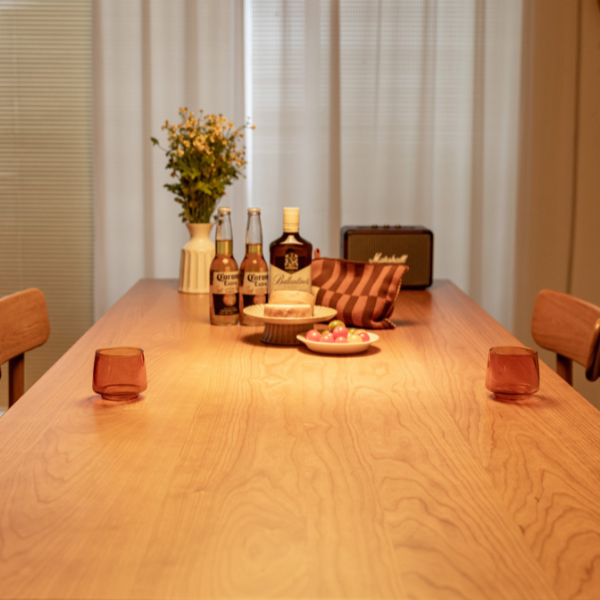 Redfern Natural Solid Cherry Dining Table