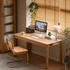 Rello Natural Solid Oak Office Desk