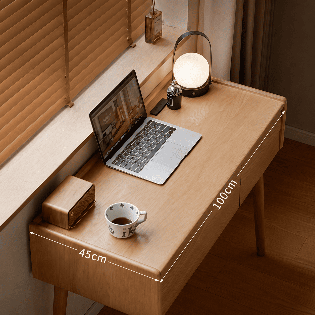 Reno Natural Solid Ash Dressing Table