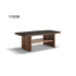 Riano Natural Solid Walnut Coffee Table with Ceramic Top