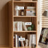 Rocca natural solid oak desk with side shelves and drawers designed for corner spaces
