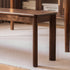 Roselle Natural Solid Walnut Dining Bench