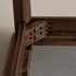 Roselle Natural Solid Walnut Dining Table with Ceramic Top styled in a modern dining room