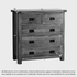 Rustic Country Solid Oak 2+3 Chest of Drawers | Oak Furniture Store