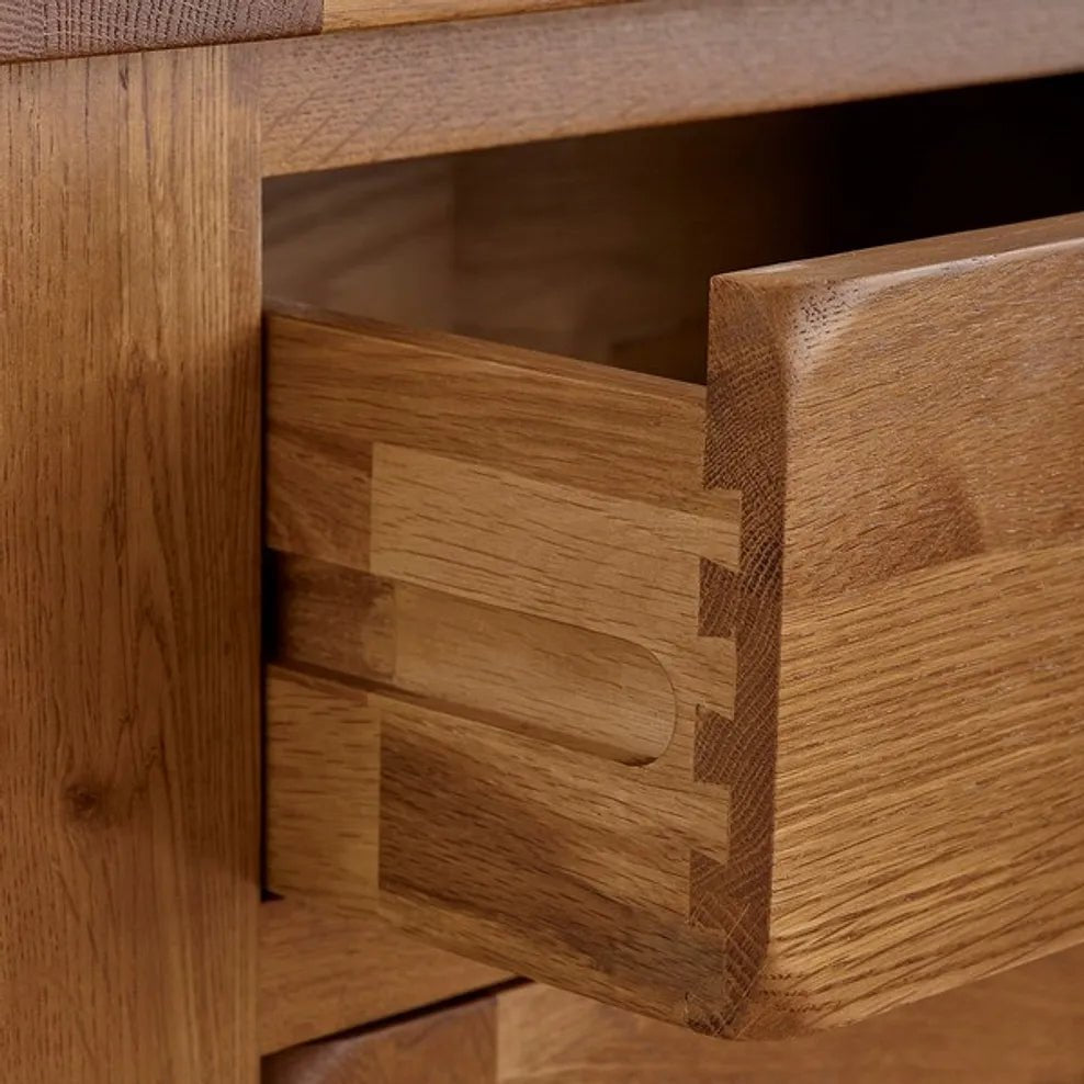 Rustic Country Solid Oak Coffee Table | small coffee table for New Zealand living room | Oak Furniture Store