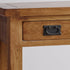 Rustic Country Solid Oak Console Table