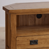 Rustic Country Solid Oak Corner TV Cabinet | Oak Furniture Store