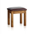 Rustic Country Solid Oak Dressing Stool | Oak Furniture Store