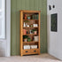 Rustic Country Solid Oak Large Bookcase