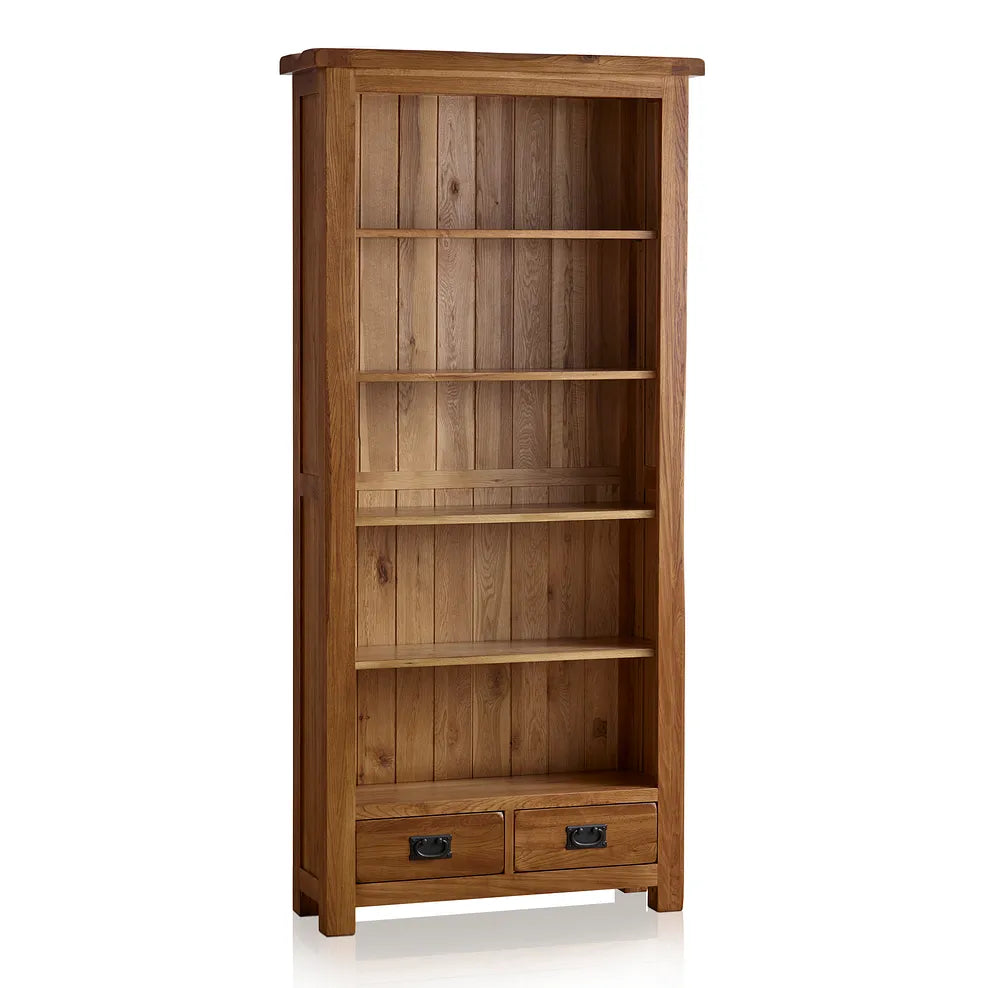 Rustic Bar Bookcase Rustic Country Solid Oak Large Bookcase – Oak Furniture Store New Zealand