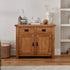Rustic Country Solid Oak Small Sideboard | Oak Furniture Store