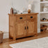 Rustic Country Solid Oak Small Sideboard | Oak Furniture Store