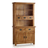 Rustic solid oak small sideboard with optional hutch dresser and cupboard storage