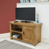 Rustic Country Solid Oak TV Cabinet | Oak Furniture Store