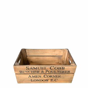 Samuel Cobb Storage Boxes Insert Handles LAEA001S2 - Oak Furniture Store