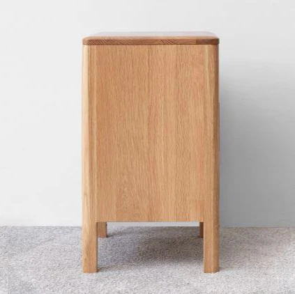 Seattle Natural Solid Oak Bedside Table