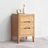 Seattle Natural Solid Oak Bedside Table
