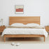 Seattle Natural Solid Oak Bed Frame