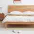 Seattle Natural Solid Oak Bed Frame