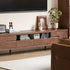 Seattle Natural Solid Oak Entertainment Unit in Walnut Colour | Oak Furniture Store