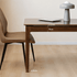 Seattle Natural Solid Walnut Large Dining Table Office Desk
