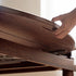 Seattle Natural Solid Walnut Round Extendable Dining Table