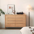 Seattle Natural Solid Oak Chest of 8 Drawers