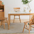 Seattle Solid Oak Dining Table with Ceramic Top | Oak Furniture Store