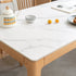 Seattle Solid Oak Dining Table with Ceramic Top | Oak Furniture Store